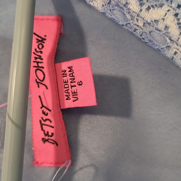 Betsey Johnson Empire Waist Bell Sleeve   Boho Dress - 6 S/M - Picture 12 of 12